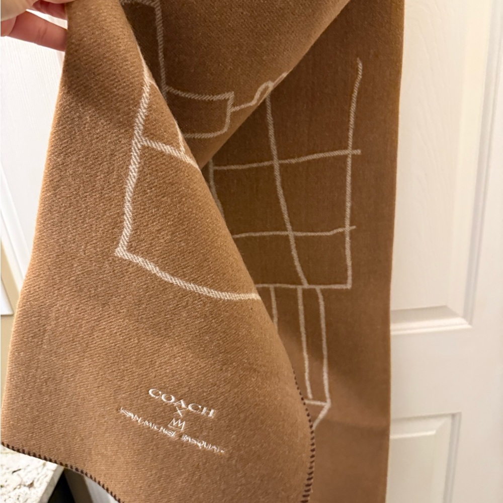 Coach X Jean Michel Basquiat Scarf oversized - Picture 3 of 7
